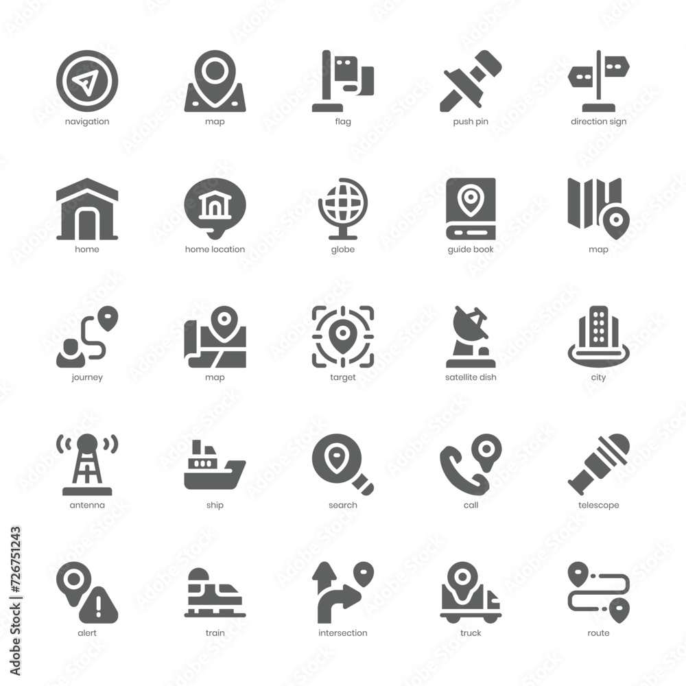 Navigation and Map icon pack for your website, mobile, presentation, and logo design. Navigation and Map icon outline design. Vector graphics illustration and editable stroke. Navigation and Map icon pack for your website, mobile, presentation, and logo design. Navigation and Map icon outline design. Vector graphics illustration and editable stroke.
