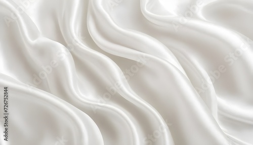 White drap silk background 