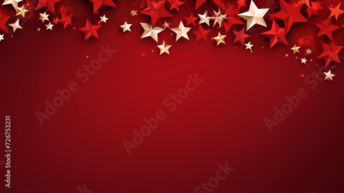 Festive decoration background  template for holidays and celebrations