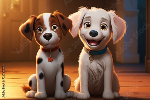 happy cute funny perfect beautiful playful joyful adorable pretty animated dogs pet puppy mans best friends. running  move  zoo  game tongue animal friendly.