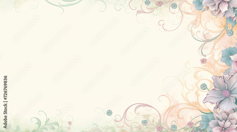 Blossoming Elegance: Lavender and Cream Dreams Blossoming Elegance: Lavender and Cream Dreams
