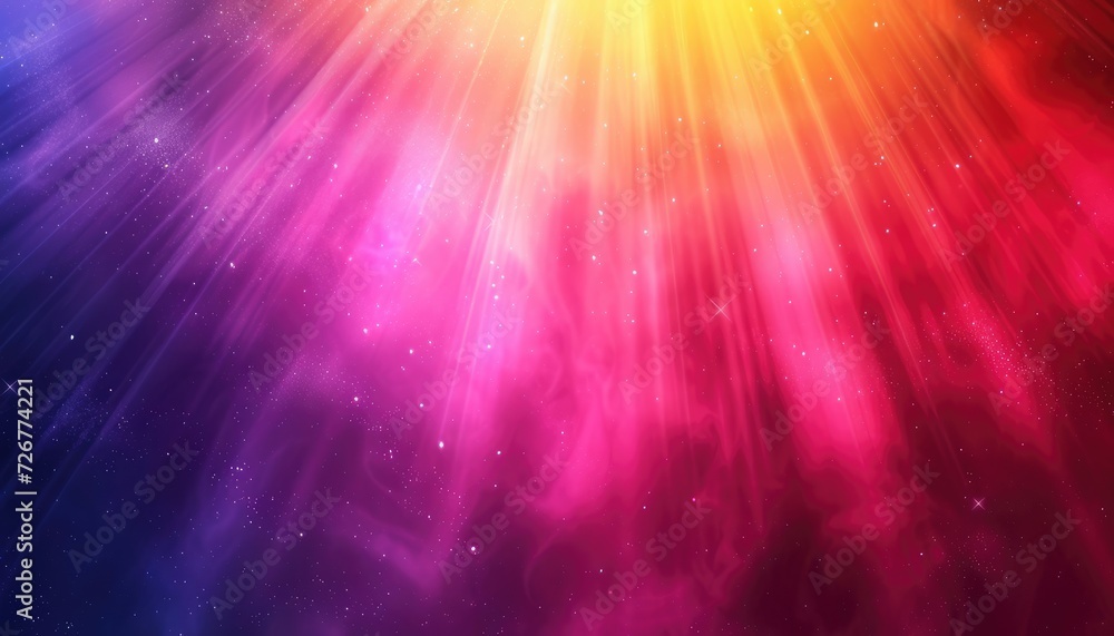 Abstract minimalistic gradient rays and beams backdrop, spotlight ...