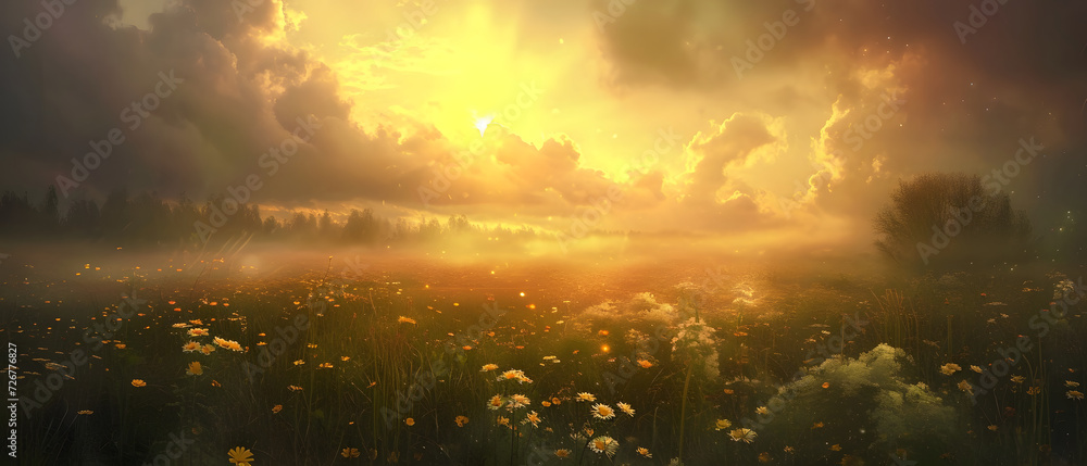 Fototapeta premium Lush Landscape Photo Resource