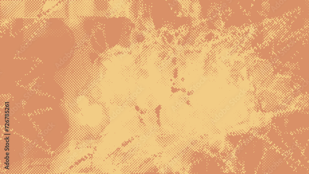Fototapeta premium Abstract halftone grunge texture background image.