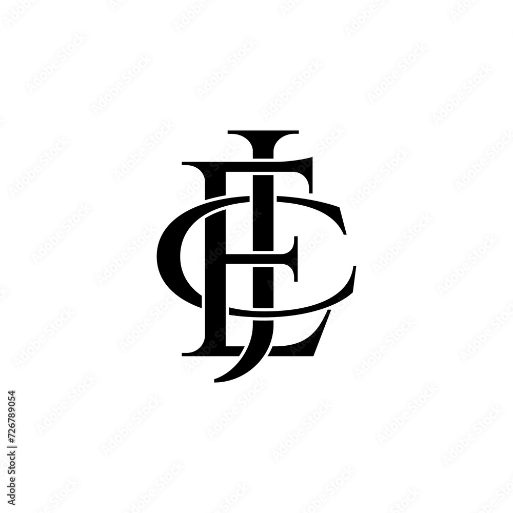 ejc lettering initial monogram logo design ejc lettering initial monogram logo design