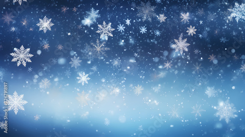 Snowflake background  snowflake border  winter holiday background  soft colors and dreamy atmosphere