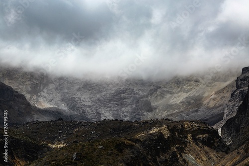 paisajes, nevado del Ruiz photo
