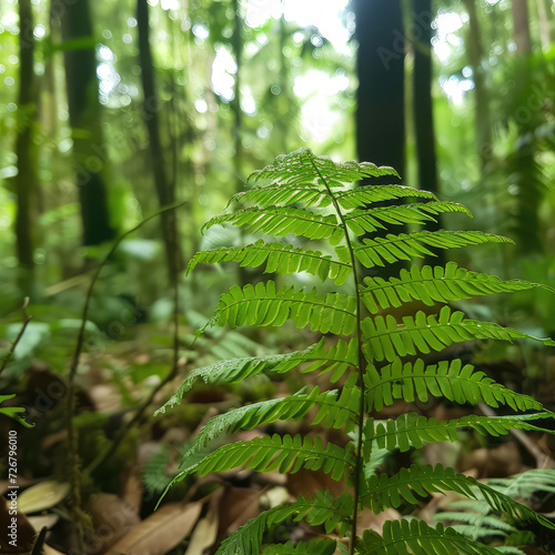 Sensational Fern in the Rainforest
