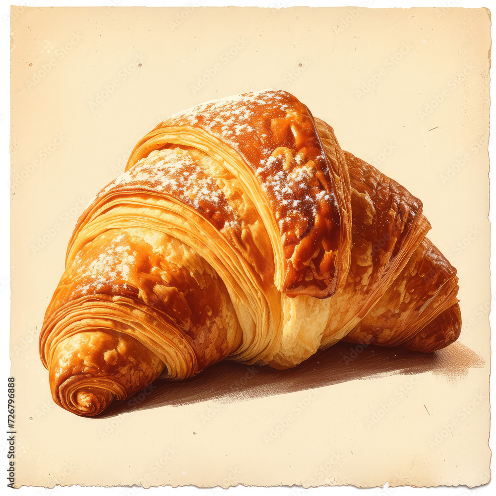 Croissant with Nutella Filling Croissant with Nutella Filling