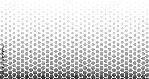 abstract elegant background with hex pattern photo