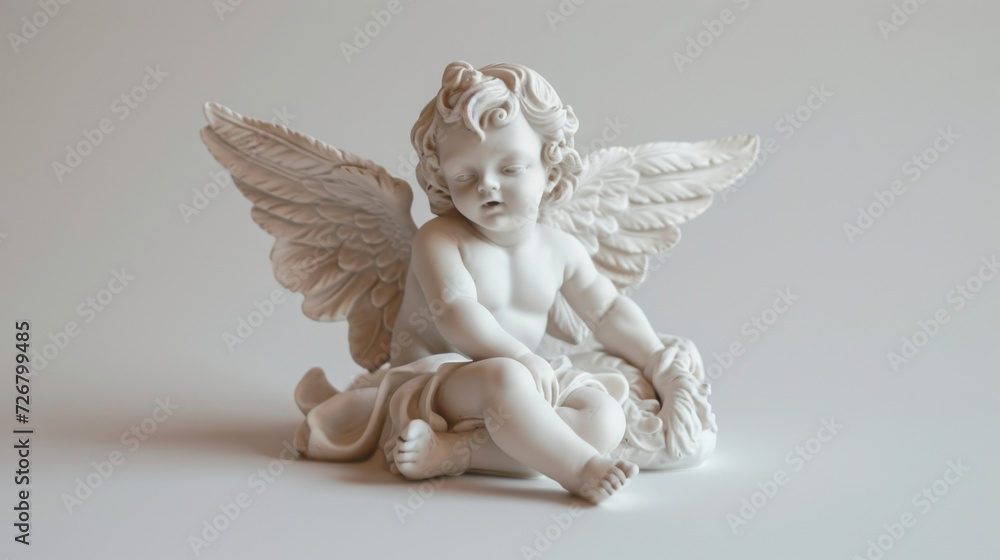 A tiny cherub with its tiny wings fluttering excitedly eagerly spreading love and joy wherever it goes. A tiny cherub with its tiny wings fluttering excitedly eagerly spreading love and joy wherever it goes.
