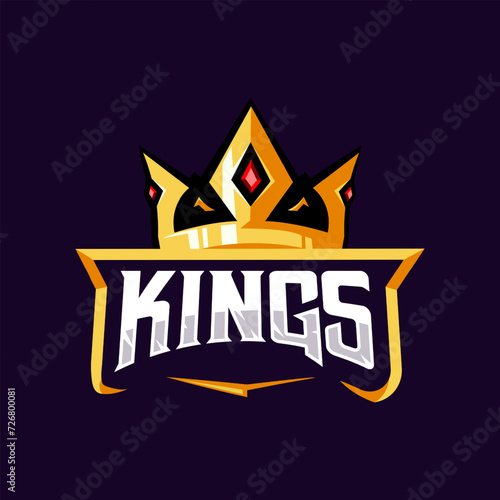 King Logo Design Vector