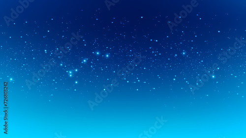 Gradient abstract stars background  starry night sky