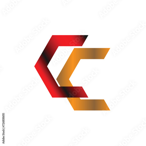 red gold logo hexa cc