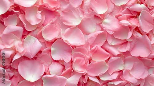 Close-up of a Pink Petals Cluster