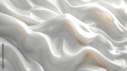 wallpaper abstract background liquid white milk. © pengedarseni
