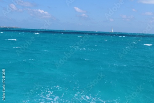 Rich, Blue Ocean Water in Mexico