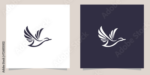bird logo design vector