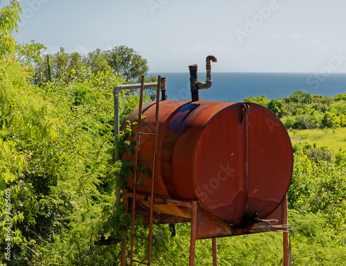 Water Cistern in Shirley Heights photo