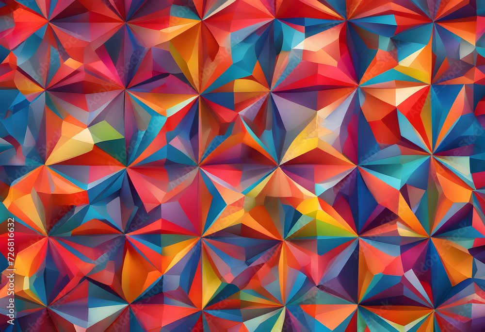 Vibrant. Geometric. Background. Colorful. Abstract. Pattern. Design. Shapes. Modern. Energetic. Dynamic. Bright. Graphic. Contemporary. Vivid. Artistic. Bold. Decorative. Wallpaper. AI Generated. Vibrant. Geometric. Background. Colorful. Abstract. Pattern. Design. Shapes. Modern. Energetic. Dynamic. Bright. Graphic. Contemporary. Vivid. Artistic. Bold. Decorative. Wallpaper. AI Generated.
