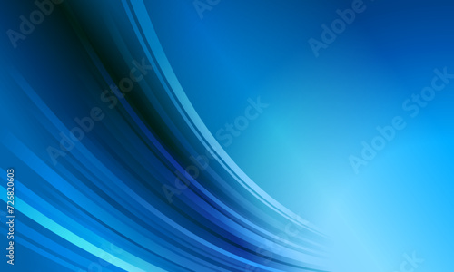 Abstract light blue and white wave background. dark blue stripe.