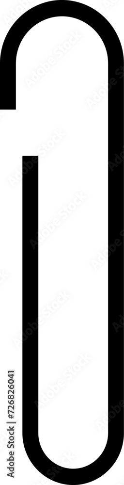 Paper Clip Vector Icon