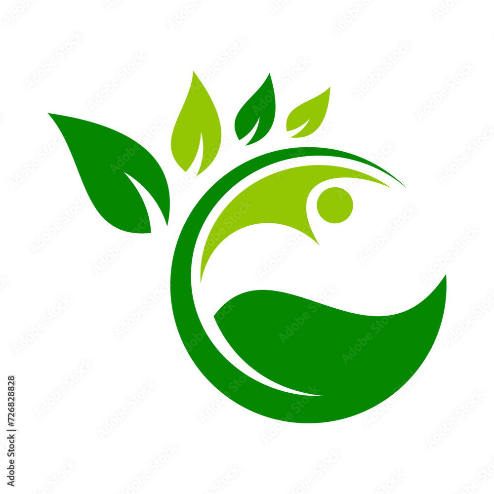 Leaf People Vector Logo Design Template
Leaf People Vector Logo Design Template