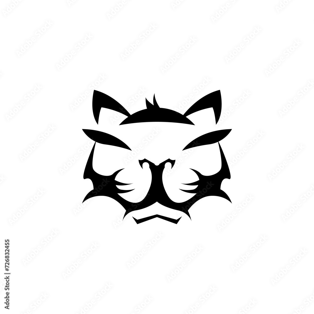 ABSTRACT WILD CAT LOGO ABSTRACT WILD CAT LOGO
