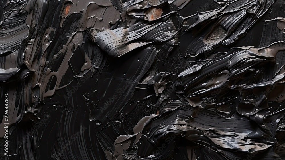 Black rough grainy stone texture background Black rough grainy stone texture background