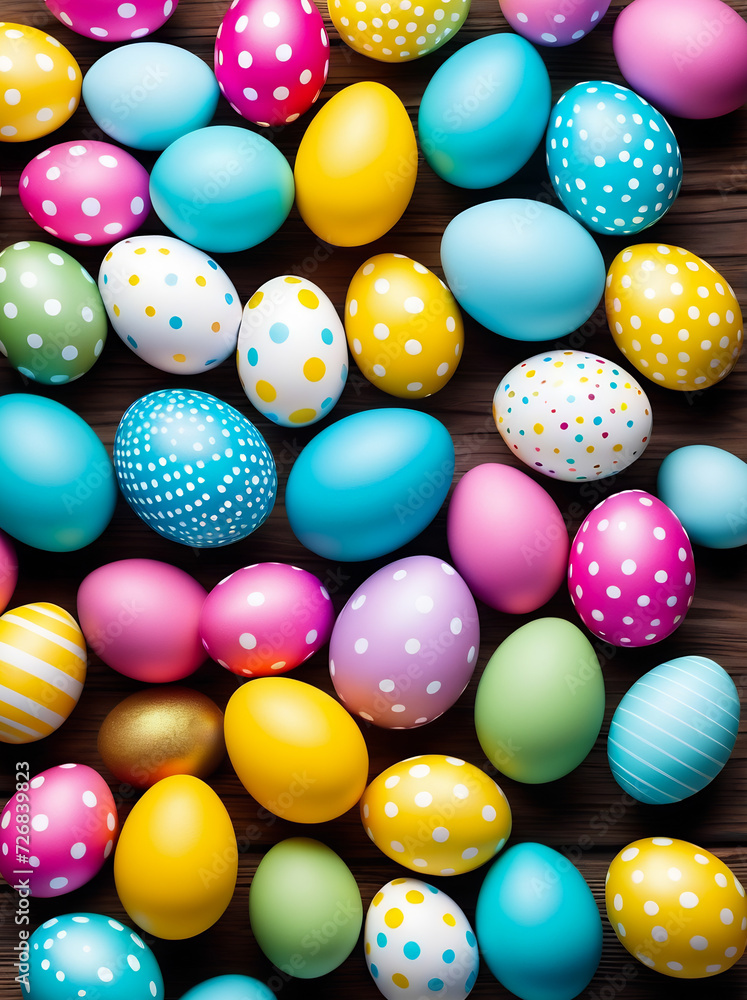 easter background, easter eggs, happy easter