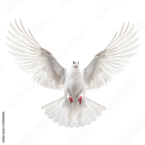 Dove isolated on transparency background PNG