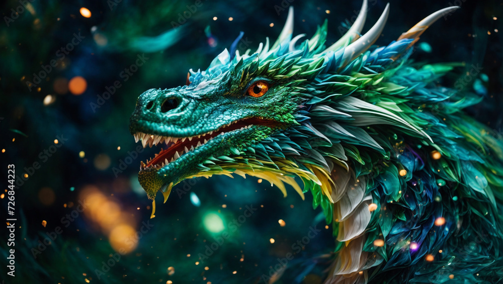 Obraz premium dragon wallpaper HD