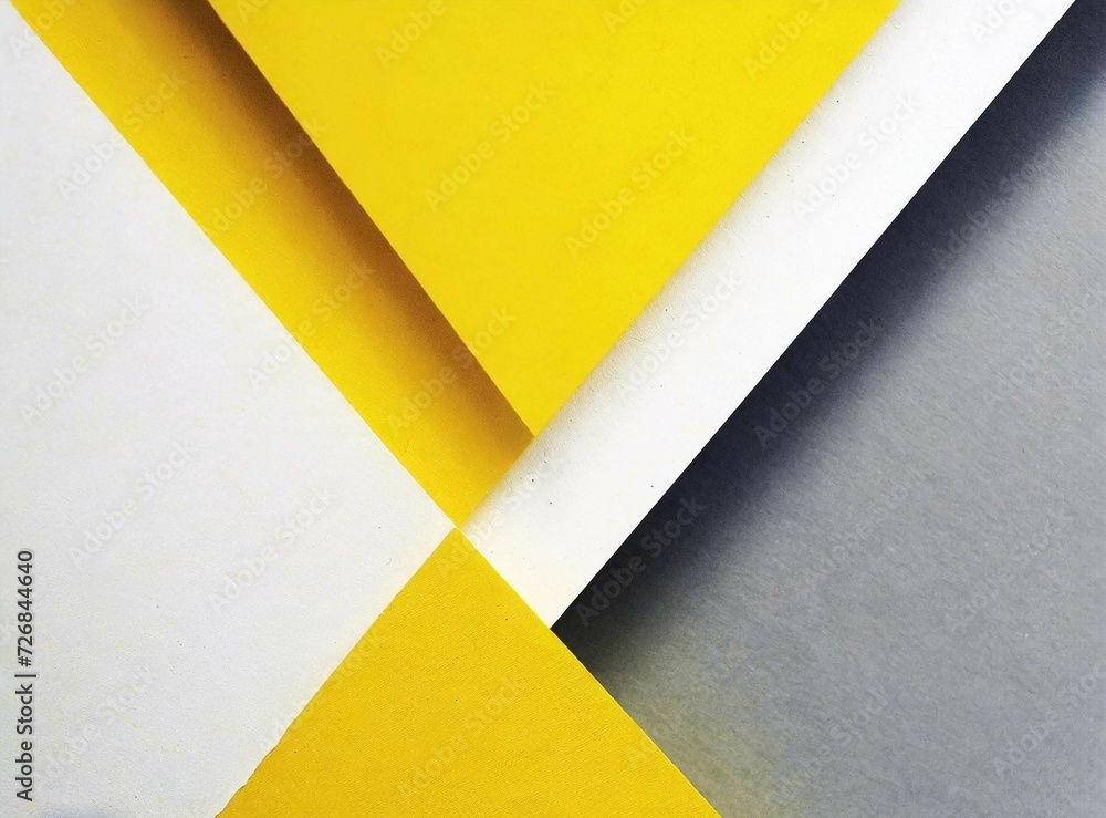 Modern style abstract background yellow, gray and white colors. Trendy geometric abstract design Modern style abstract background yellow, gray and white colors. Trendy geometric abstract design