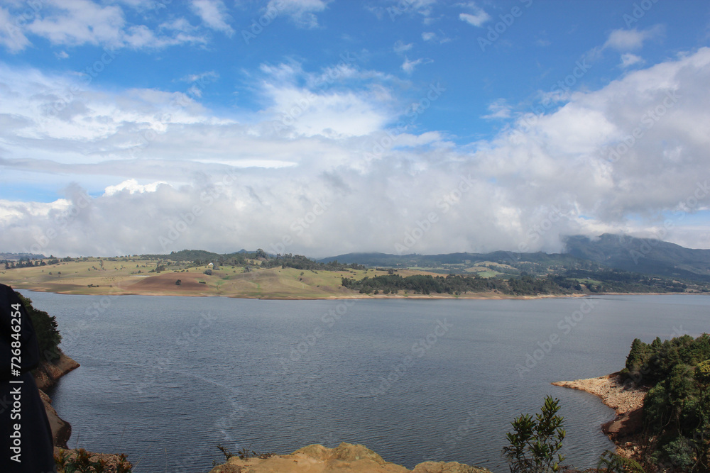 Sisga Reservoir, embalse del sisga, Cundinamarca, Colombia
