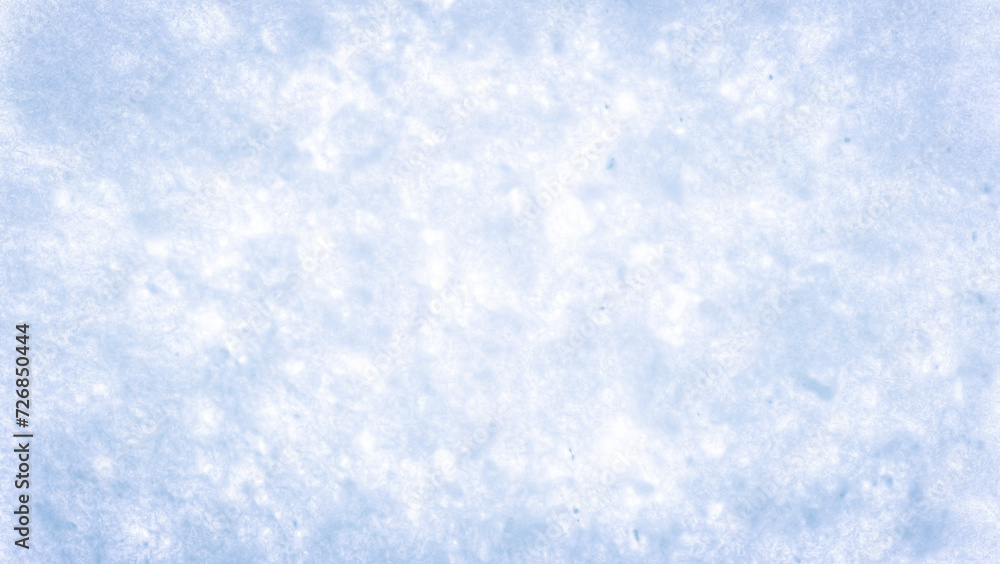 blue background with snow