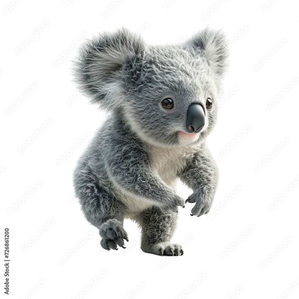 Fototapeta premium koala cute cartoon