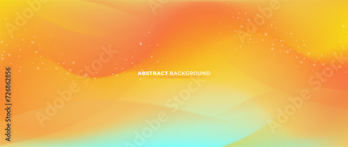 A subtle orange abstract gradient background that sparkles. Dinamic waves gradient for business card, presentation, brochure, banner, and wallpaper.