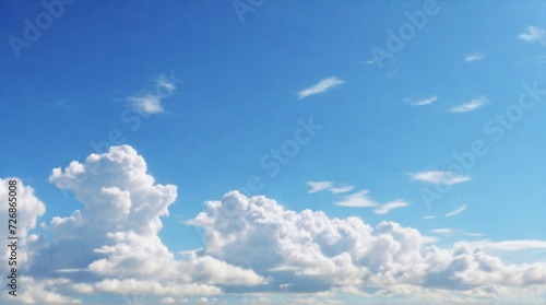 blue sky with clouds