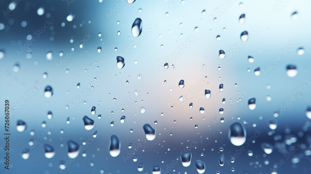 Rain drops on window glasses surface,with sunset,rain background,rain wallpaper2