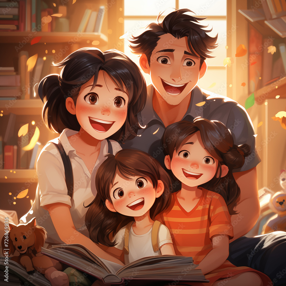 parent and children
generative AI parent and children
generative AI
