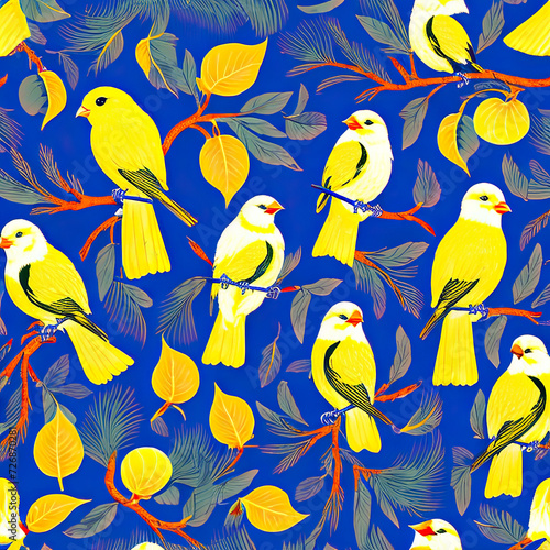 Abstract bird background