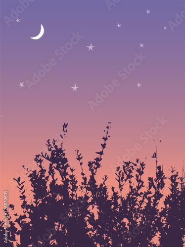 silhouette day and night tree background free download © Nirob