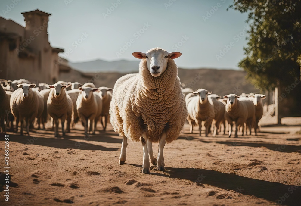 adha sheep Eid social media