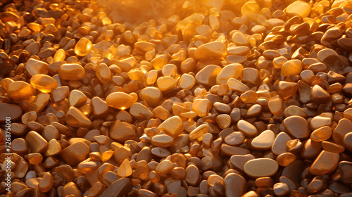 Sea sand (ghajn tuffieha beach, malta) with reddish orange particles few ocean shell remains visible. microscope photo, image width 9mm,,
Microscopic View of Malta's Sandy Gem
 photo