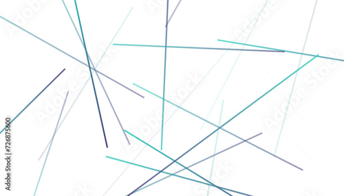 Chaotic abstract lines abstract geometric pattern background. Vector blue diagonal crossed lines for modern contemporary art backdrop white design template