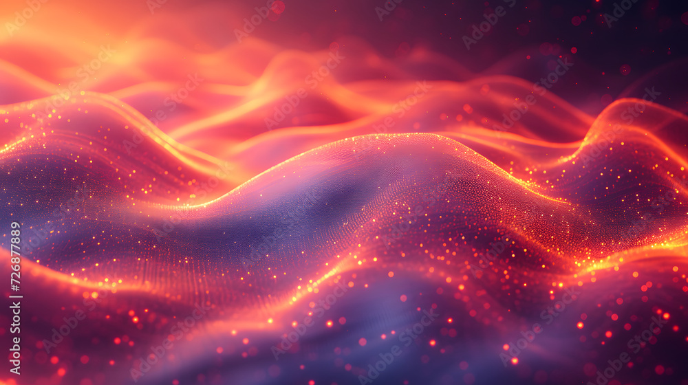 Computer Generated Image of a Light Wave Computer Generated Image of a Light Wave