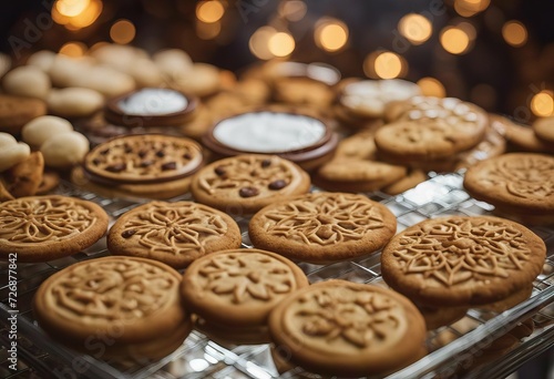image cookies Blur Traditional Eid celebration