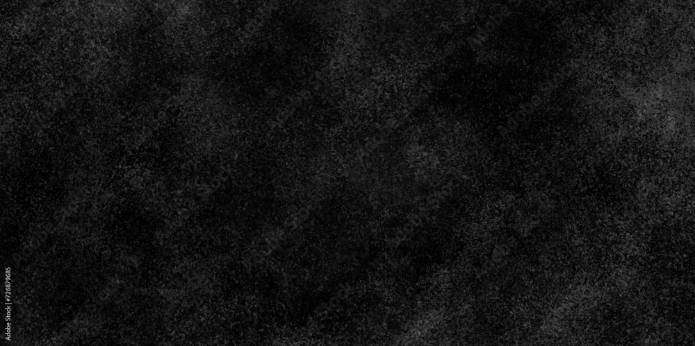 Fototapeta premium Abstract background with black wall texture for background, dark concrete or cement floor old black with elegant vintage paper texture design .old grunge background .scary dark texture of oldparchment