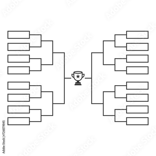 Match chart flat design