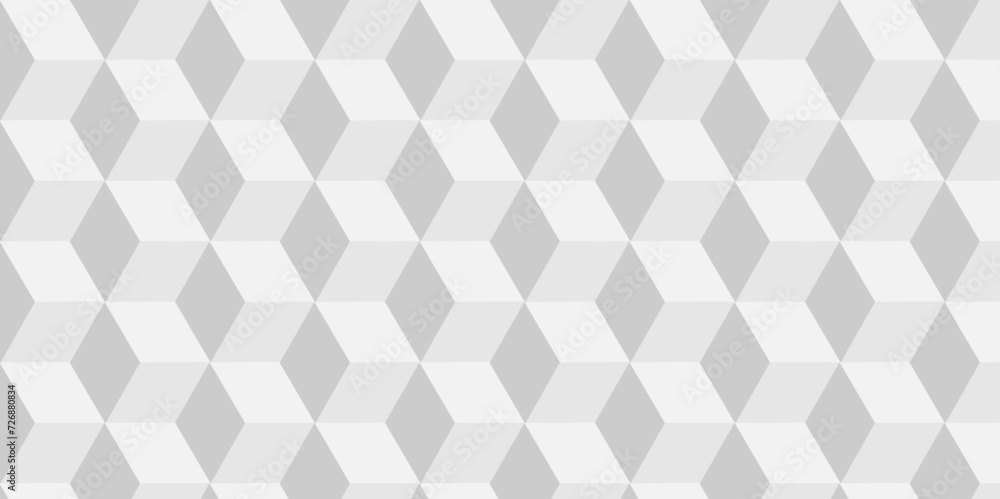 Abstract cubes geometric tile and mosaic wall or grid backdrop hexagon technology wallpaper background. White and gray geometric block cube structure backdrop grid triangle texture vintage design. Abstract cubes geometric tile and mosaic wall or grid backdrop hexagon technology wallpaper background. White and gray geometric block cube structure backdrop grid triangle texture vintage design.